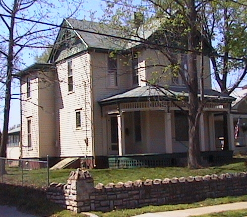 Joseph & Ella Noland home looking northwest.