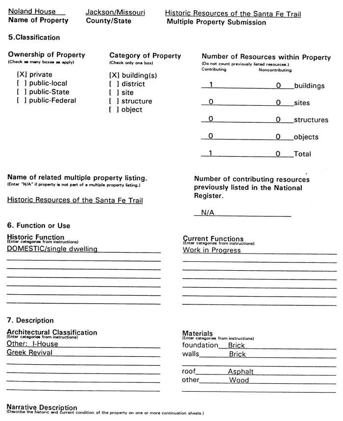 Noland Home, page 2