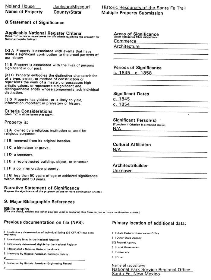 Noland Home, page 3