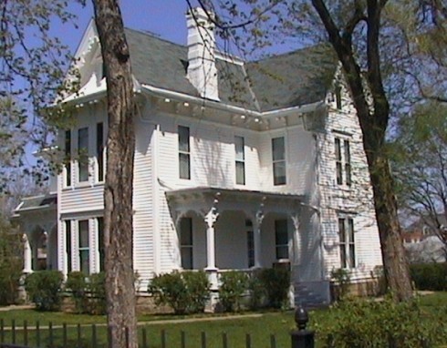 Truman-Wallace-Gates Home looking northeast.